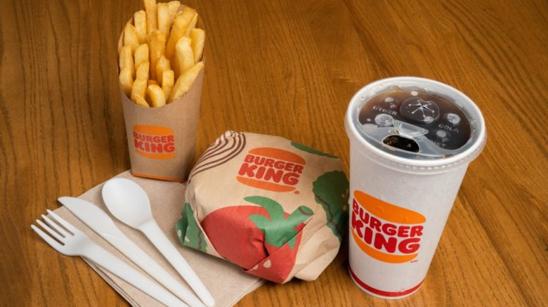 Burger King rolls out a green packaging pilot programme