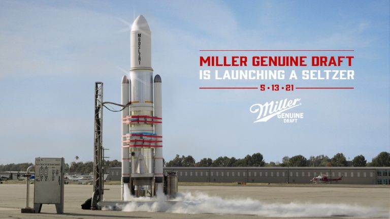 Miller announces that their launching a seltzer into oblivion