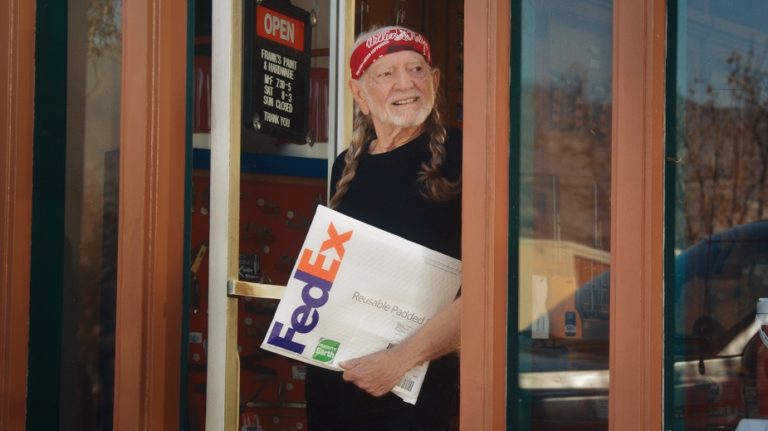 FedEx launches its latest sustainability marketing effort with Willie Nelson