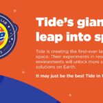 Tide partners with NASA to design first laundry detergent for space