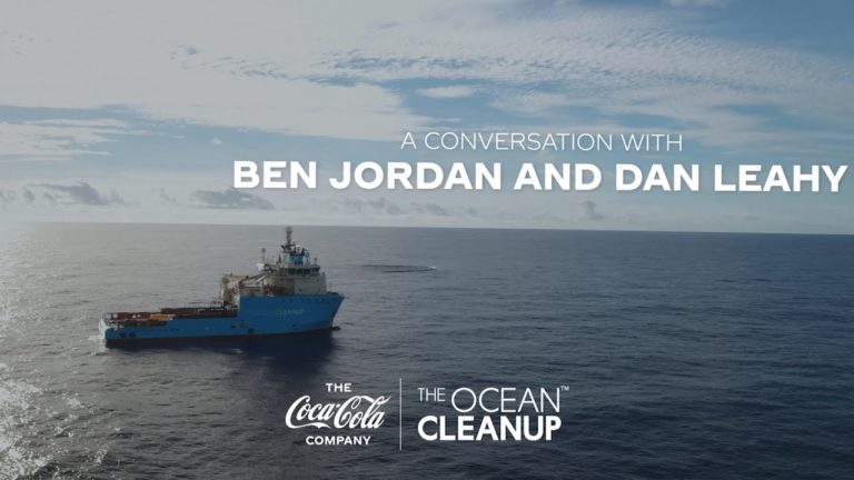 Coca-Cola Company announces partnership with The Ocean Cleanup