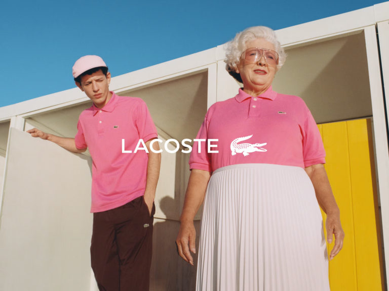 Lacoste campaign emphasises the brand’s ageless style