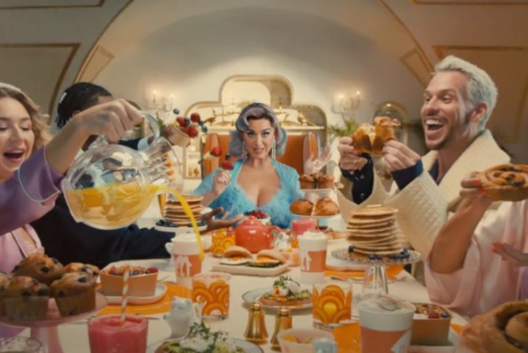 Katy Perry Takes The Reins In New Just Eat Ad