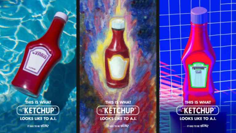 Heinz Asked AI to ‘Draw Ketchup’