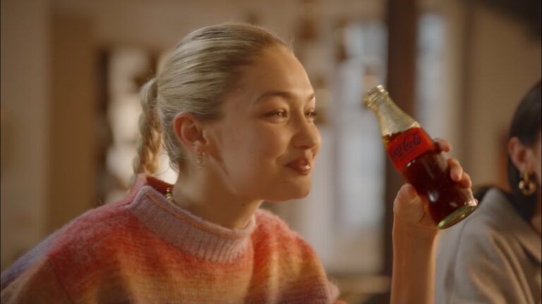 Gigi Hadid Seen Cooking Pasta With Pals in New Coca Cola Ad