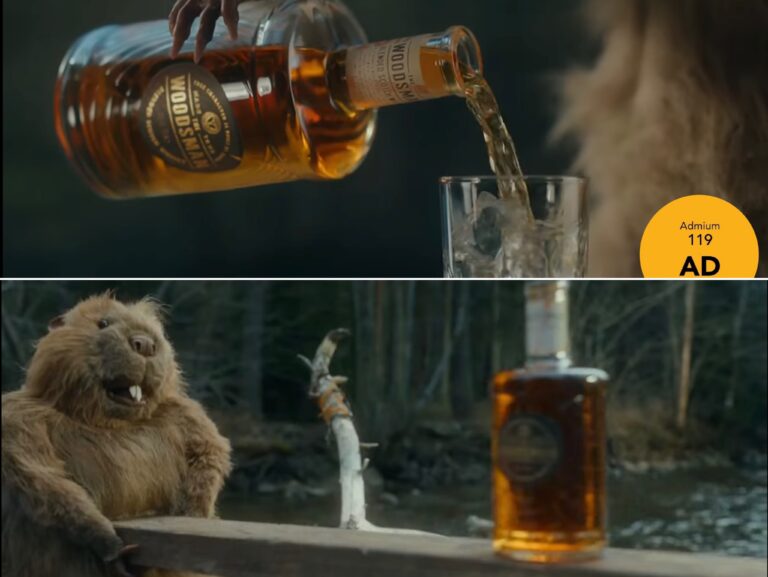 The Woodsman Whisky Puts Hard Working Beavers in Its TV Ad