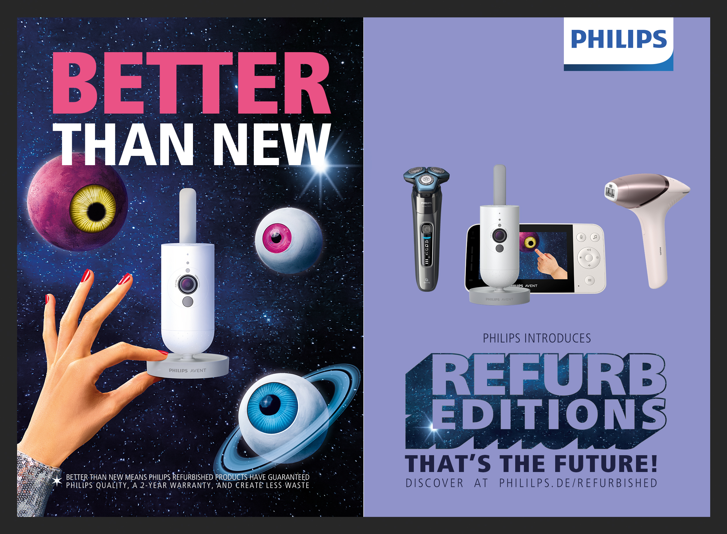 Philips 'Better Than New' Campaign