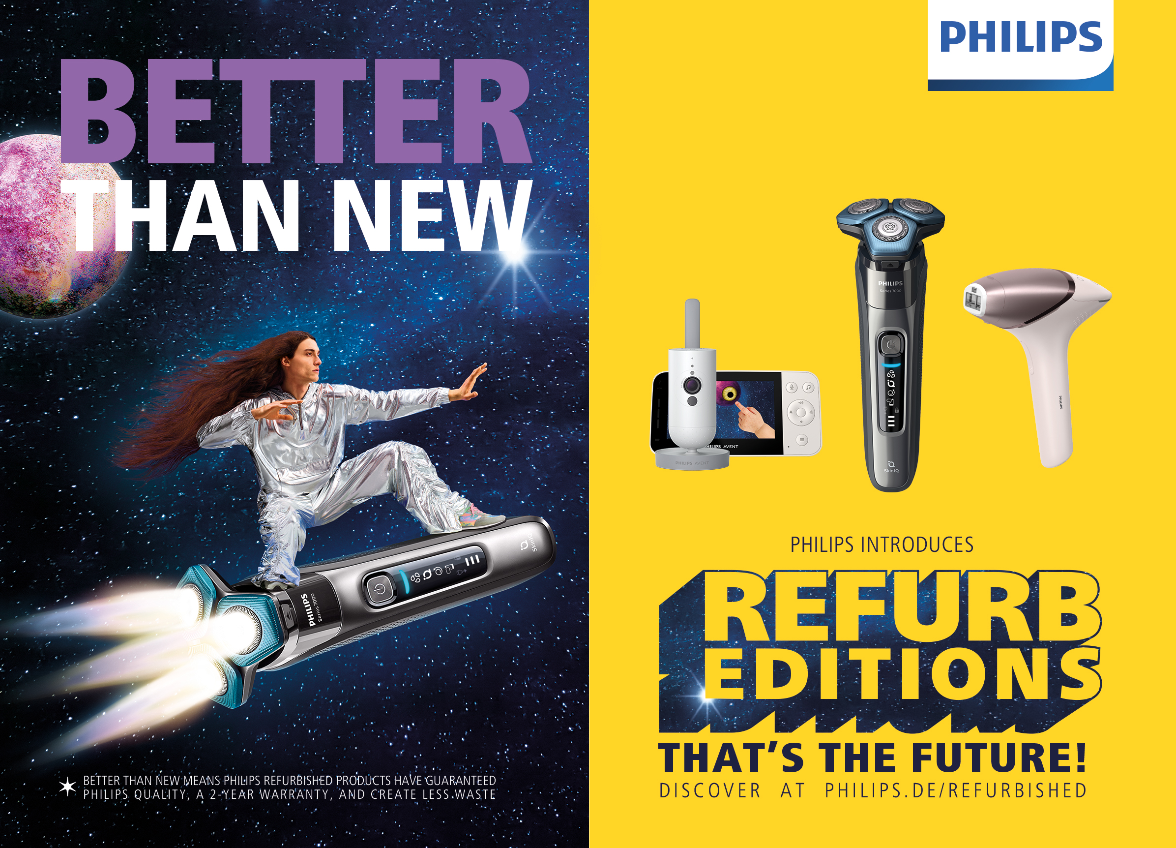 Philips 'Better Than New' Campaign