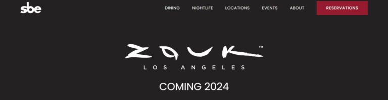 Zouk Group to Heat Up Tokyo and Los Angeles’ Nightlife