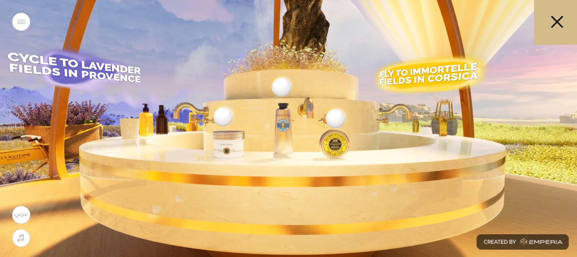 L’Occitane Metaverse Store by Emperia