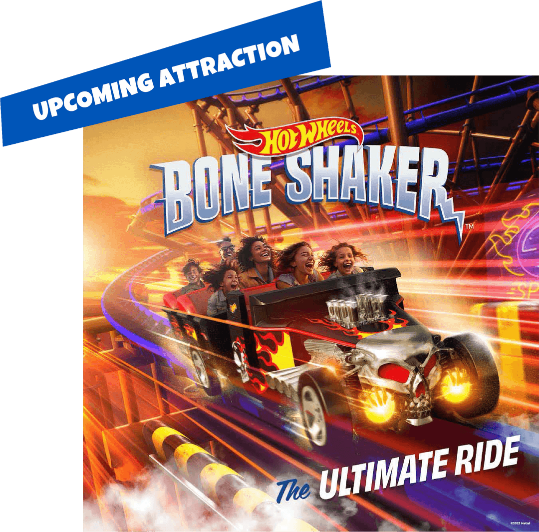 Hot Wheels Bone Shaker: The Ultimate Ride at Mattel Adventure Park