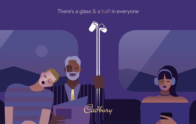 Cadbury and VCCP London's ‘There’s a Glass and a Half in Everyone’ Series