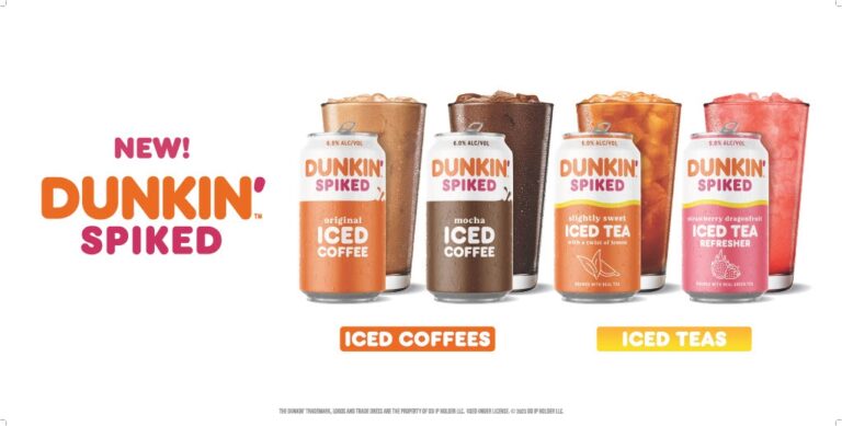 Dunkin’ Launches Dunkin’ Spiked Iced Coffees and Teas