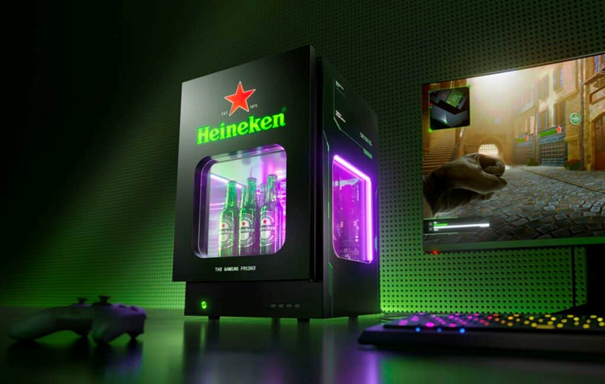 Heineken Builds ‘TH3 G4M1NG FR1DG3’: An Innovative Gaming PC That Will Both Cool Down Your Hardware and Your Beer