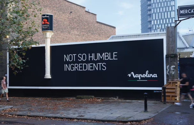 Napolina Innovative Campaign Puts Tinned Tomatoes on a Pedestal