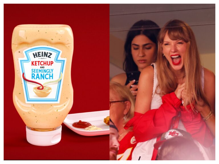 Heinz unveils Ketchup and Ranch in the Same Bottle Inspired by Taylor Swift