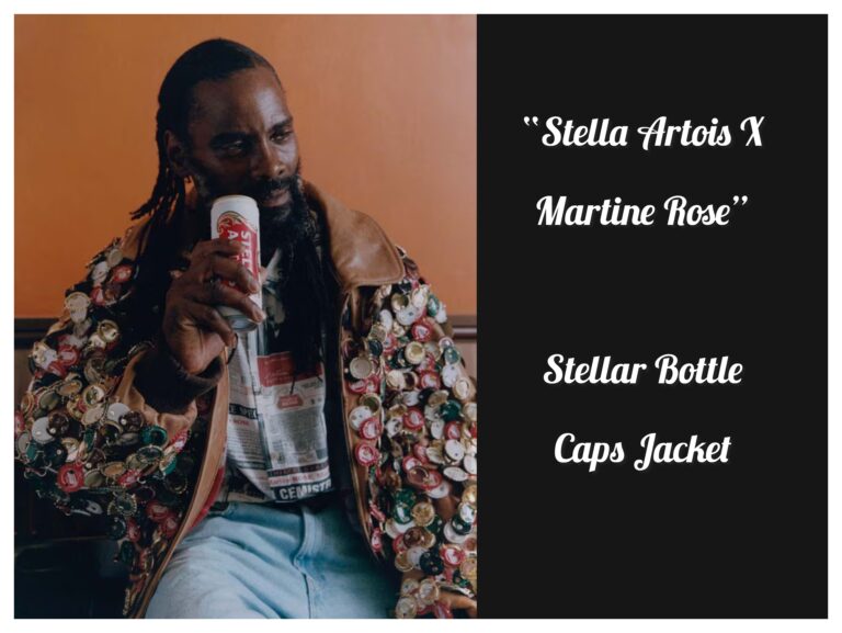 Stella Artois and Martine Rose Unveil Stella Bottle Caps Jacket