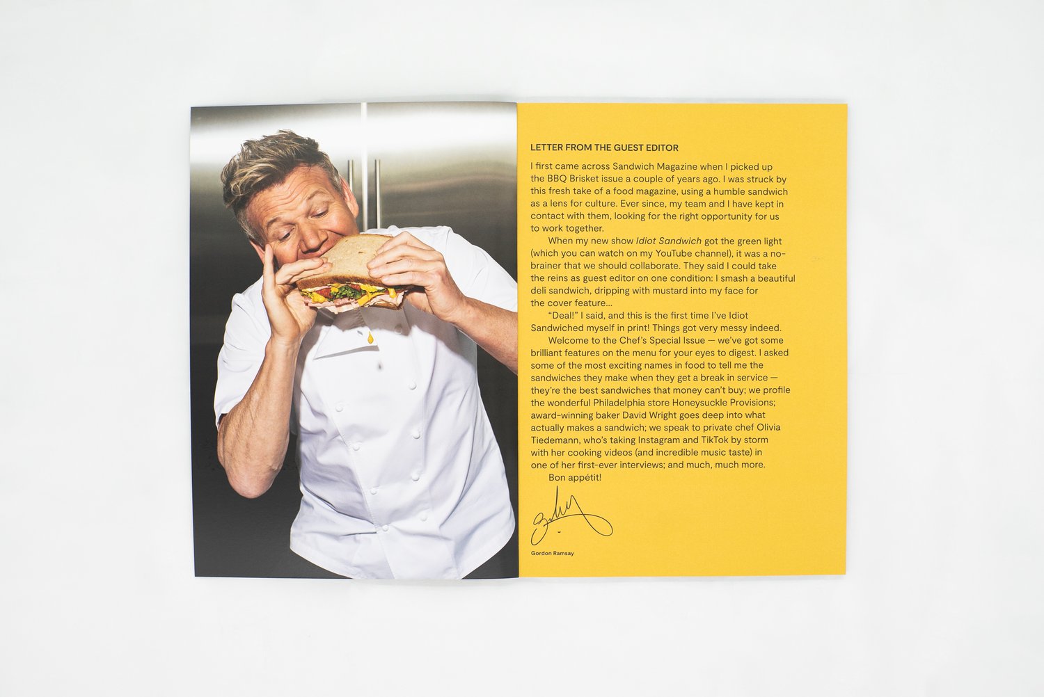 The Chef’s Special Issue, photography by Brian Bowen Smith (Copyright © Sandwich, 2024)