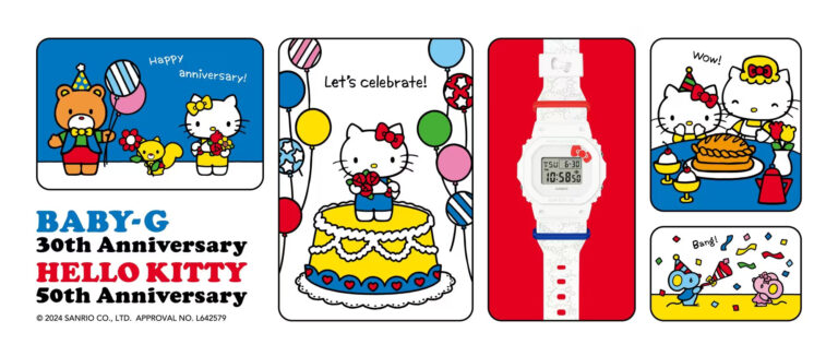 The Latest Casio BABY-G x HELLO KITTY Collaboration