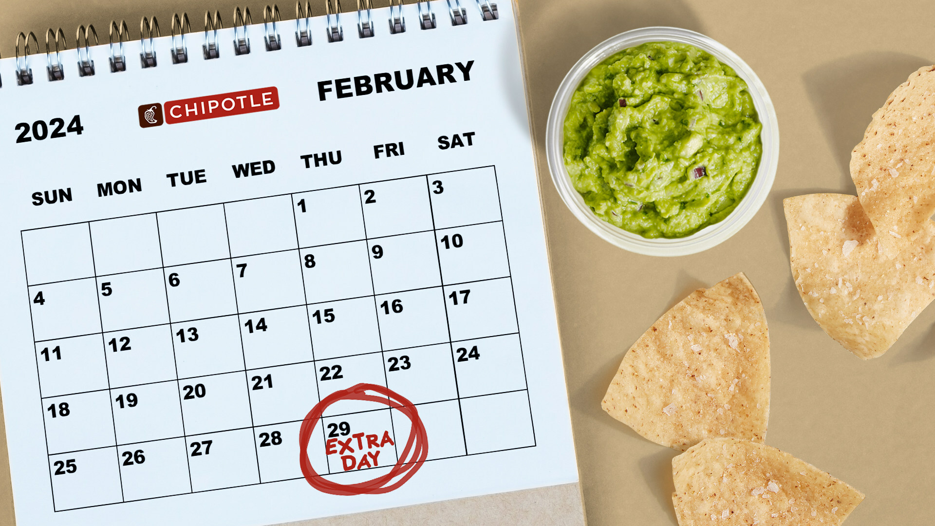 Chipotle Celebrates This 12 months’s Leap Day with Free Guacamole