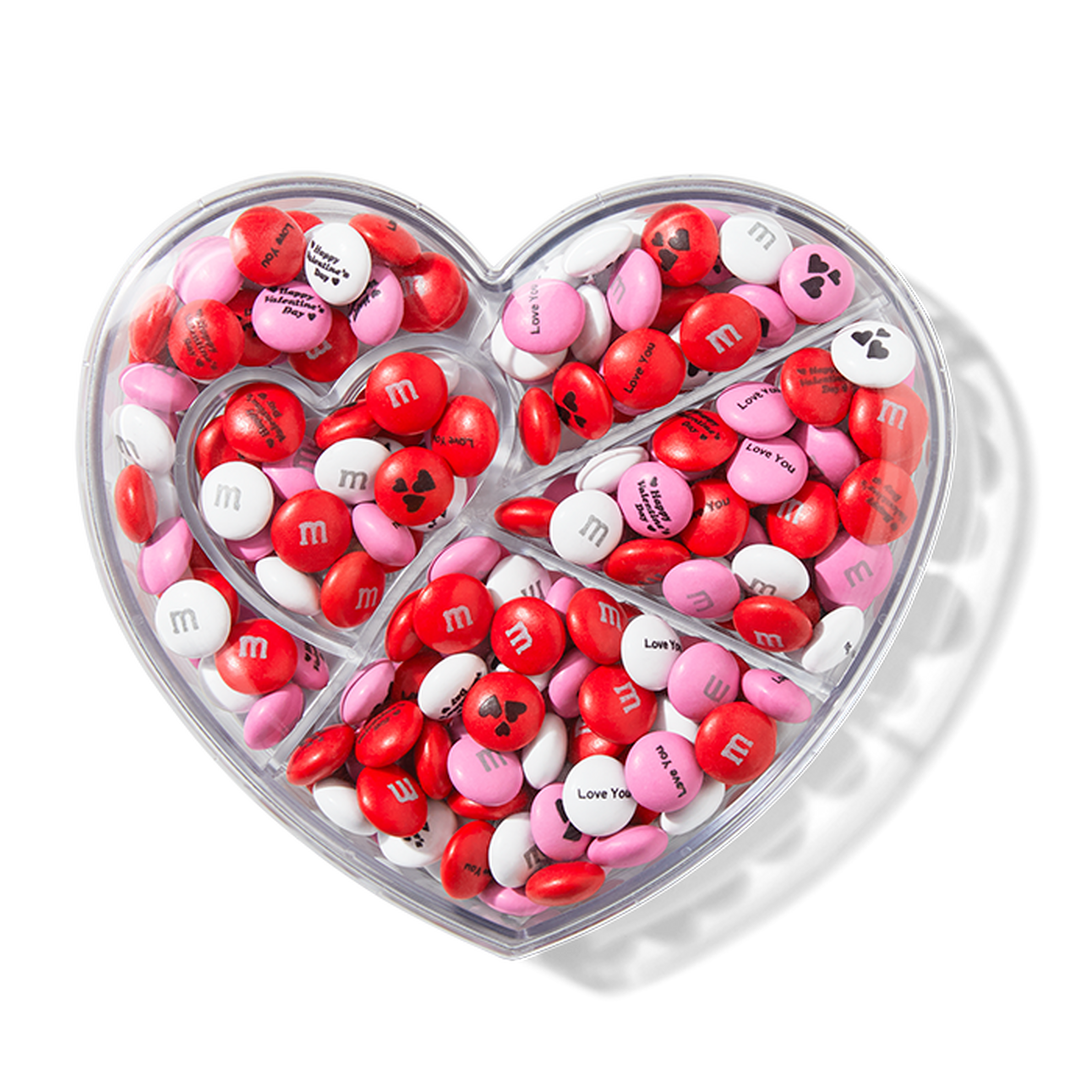 M&M's Heart-Shaped Candy Gift Boxes for Valentine's Day