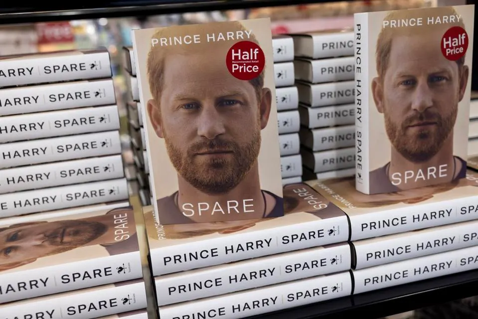 Spare by Prince Harry 