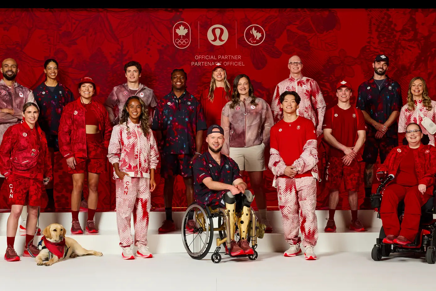 Lululemon Reveals Team Canada New Look For Paris 2024 Olympic