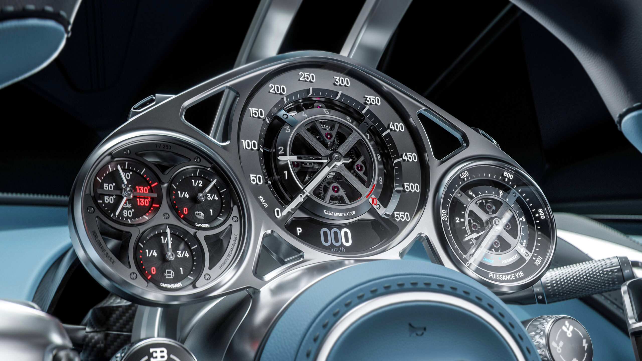 Bugatti- Bugatti Tourbillion with hybrid revolution