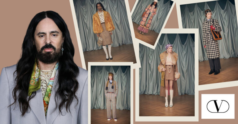 A Peek at Alessandro Michele’s First Valentino Collection