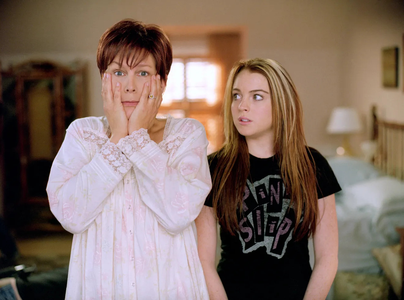 Lindsay Lohan Jamie Lee Curtis in Freaky Friday 2