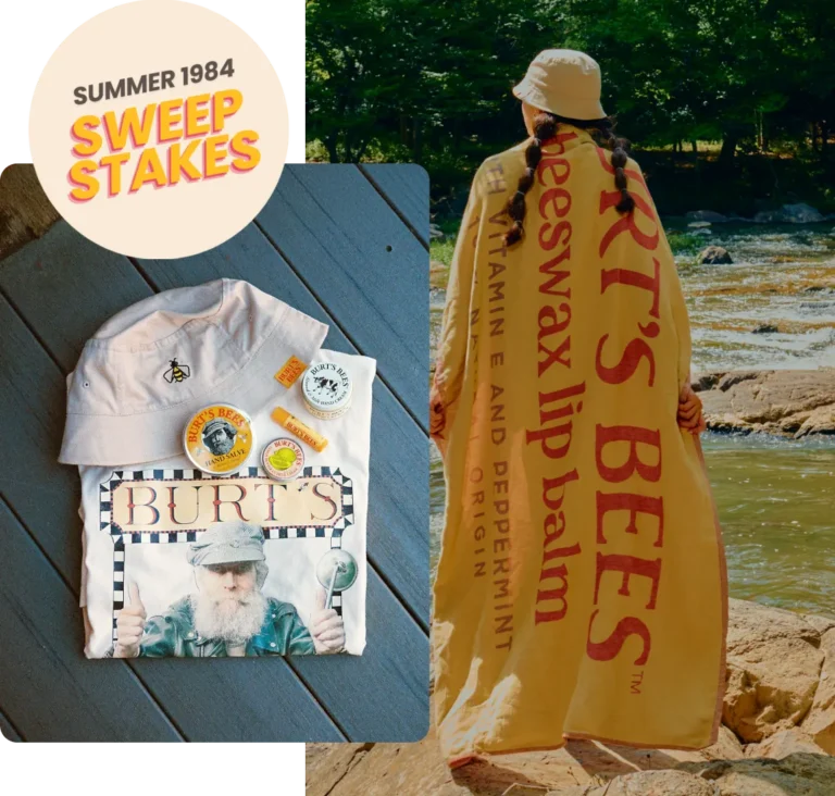 Burt’s Bees Celebrates 40 Years with Camp Burt’s ‘84 Summer Collection