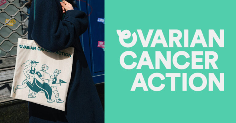 Revolt London’s Fresh Rebranding to Ovarian Cancer Action