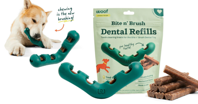 Woof Revolutionises Dog Dental Care with the Bite n’ Brush