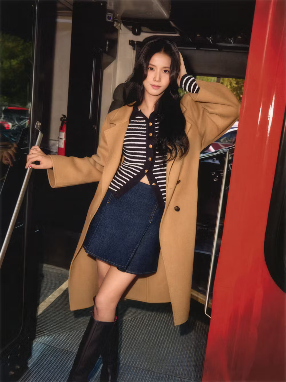 Jisoo and Tommy Hilfiger collab