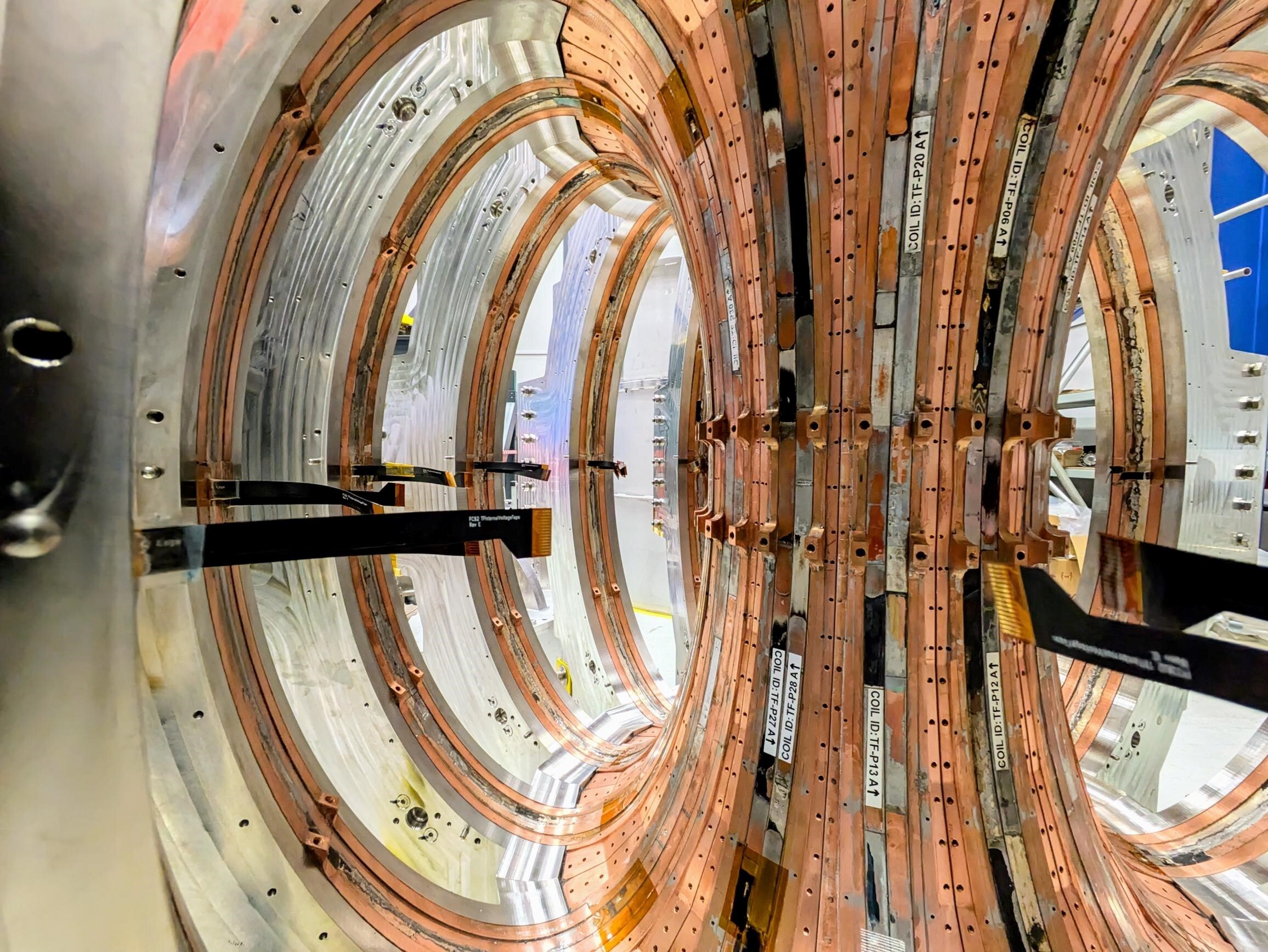 Tokamak Energy's Demo4 HTS magnet system. Image source: Tokamak Energy