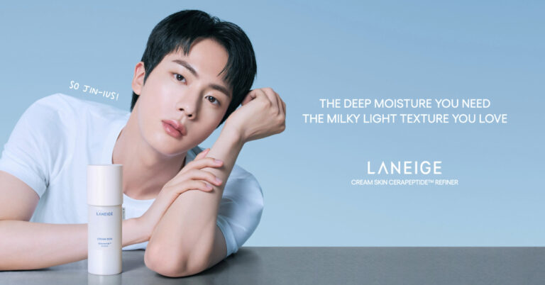 Laneige Cream Skin Lotion Sales Skyrocket with BTS Jin as the Star