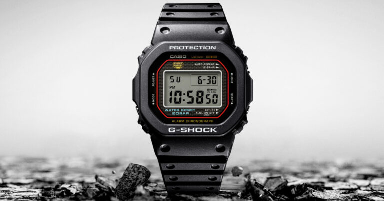 Casio to Release Modern Reimagining of the First-Ever G-SHOCK