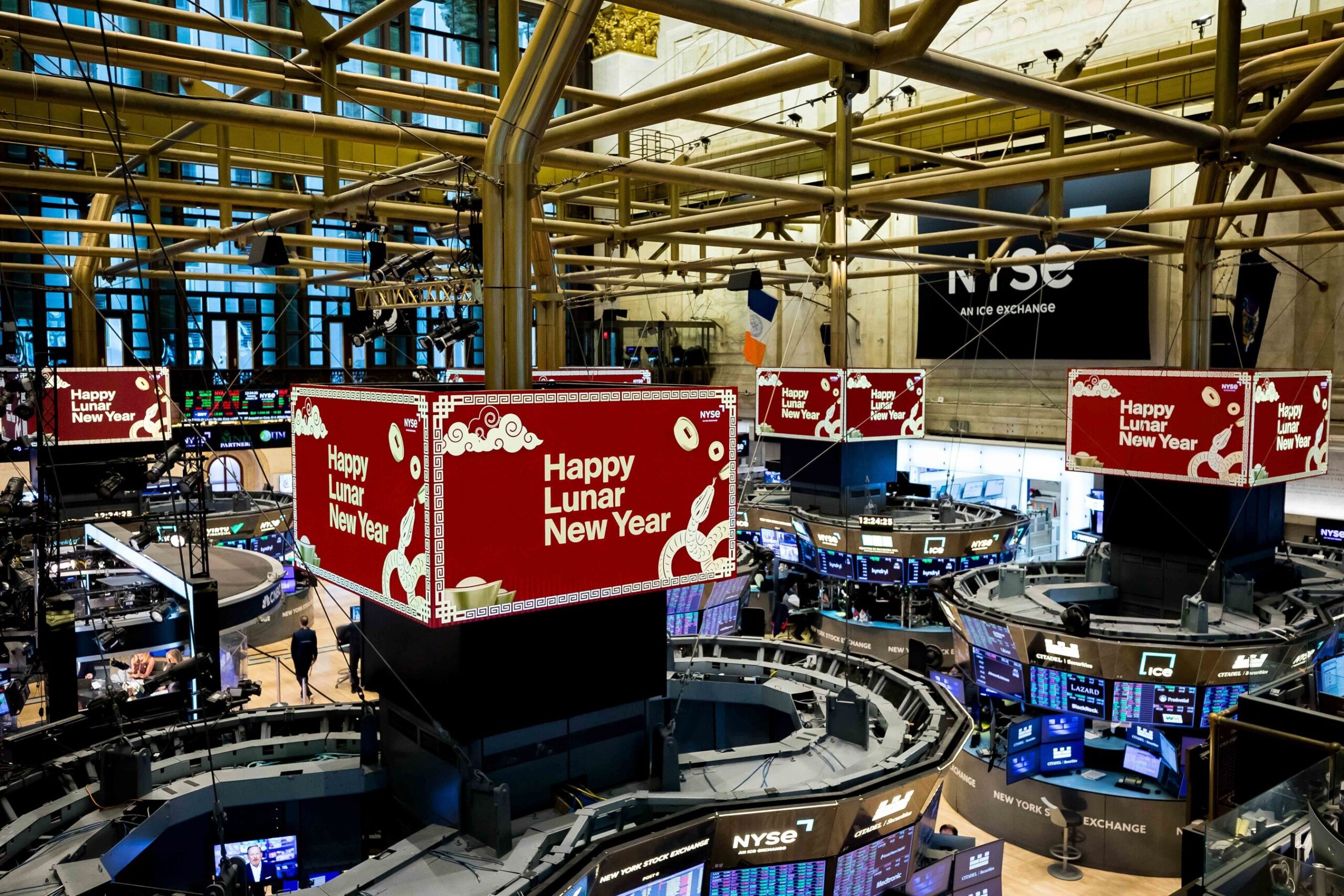 NYSE TRADING FLOOR خلال ساعات التداول الحية ، الصورة التي التقطت في 28 يناير 2025. مصدر الصورة: بورصة نيويورك للأوراق المالية