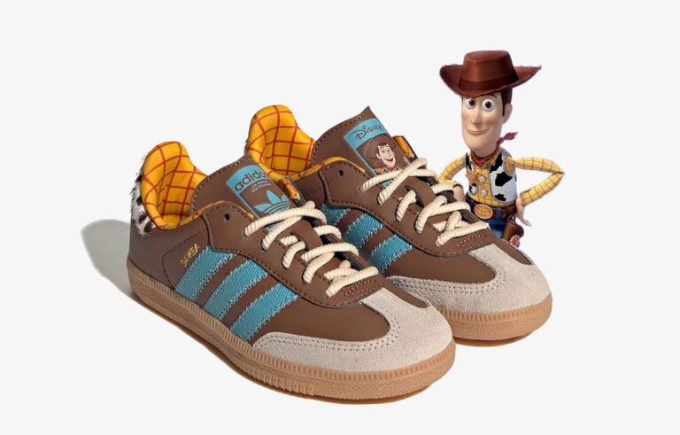 Step into the World of Toy Story with the Adidas Samba “Woody”