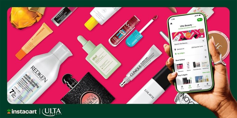 Ulta Beauty Now Just a Click Away with Instacart Partnership