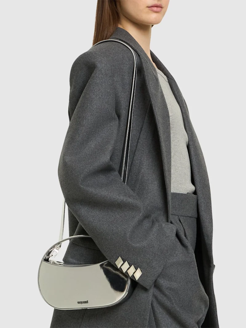 Coperni Mini Sound Swipe mirrored bag. Image source: Coperni