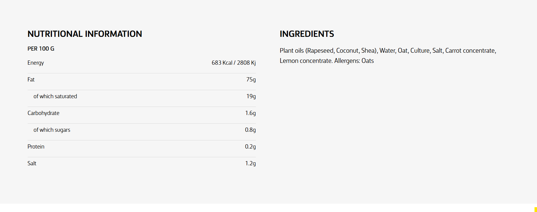 Lurpak® Plant Based butter. Image source: Lurpak® 